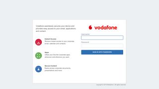 
                            4. Vodafone User Portal: Sign In