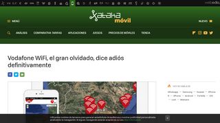 
                            11. Vodafone WiFi, el gran olvidado, dice adiós definitivamente