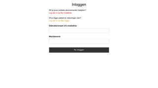 
                            13. VodafoneZiggo - Inloggen