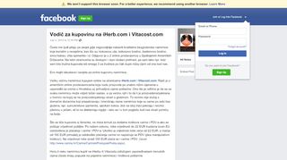 
                            7. Vodič za kupovinu na iHerb.com i Vitacost.com | Facebook