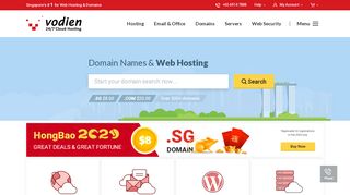 
                            11. Vodien: #1 Web Hosting, Domain Registration & Servers in Singapore