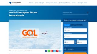 
                            8. VoeGol Promoções - Passagens Promo