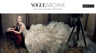 
                            3. Vogue Archive