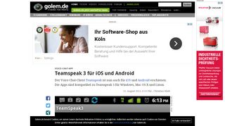 
                            11. Voice-Chat-App: Teamspeak 3 für iOS und Android - Golem.de