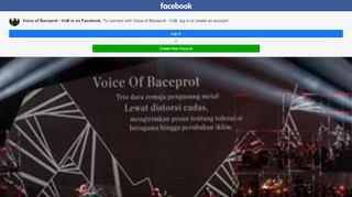 
                            6. Voice of Baceprot - VoB - Home | Facebook