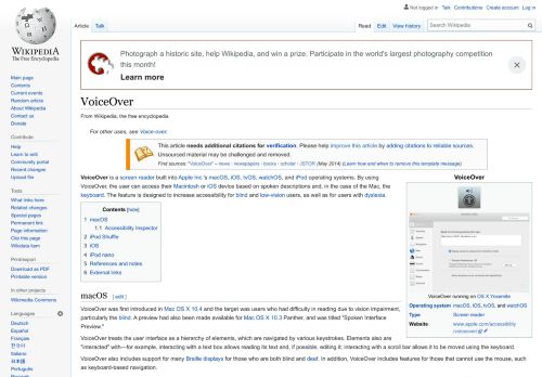 
                            5. VoiceOver - Wikipedia
