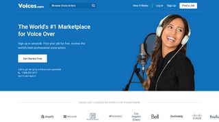 
                            1. Voices.com: #1 Voice Over Marketplace for Voice Actors