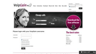
                            10. VoipGain | For the cheapest international calls