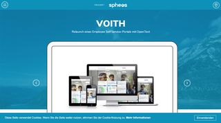 
                            11. [ Voith: Employee Self Service-Portal - spheos ] - über Spheos