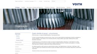 
                            5. Voith | Organização