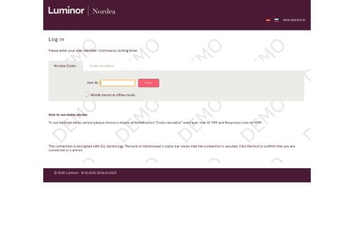 
                            7. Войти в Интернет-банк - Luminor Bank - Nordea