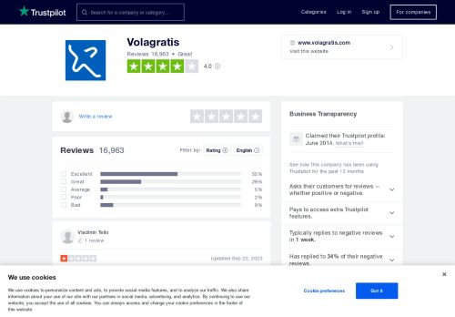 
                            9. Volagratis Reviews | Read Customer Service Reviews of www ...