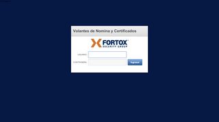 
                            1. VOLANTES - Log In - Fortox Security Group