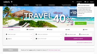 
                            13. Volaris - Ultra low cost airline with the cheapest flight deals-Volaris
