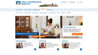 
                            2. Volks- und Raiffeisenbank Eisleben eG - Banking