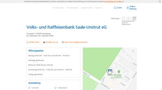 
                            6. Volks- und Raiffeisenbank Saale-Unstrut eG,Finnepark 3 - Volksbank ...