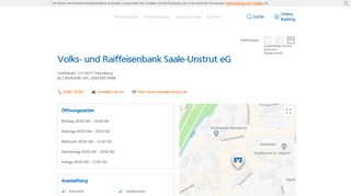 
                            4. Volks- und Raiffeisenbank Saale-Unstrut eG,Gotthardstr. 14 ...