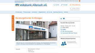 
                            6. Volksbank Albstadt eG BeratungsCenter A.-Ebingen