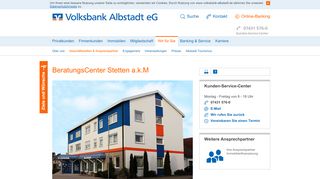 
                            13. Volksbank Albstadt eG BeratungsCenter Stetten a.k.M.