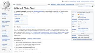 
                            5. Volksbank Allgäu-West – Wikipedia