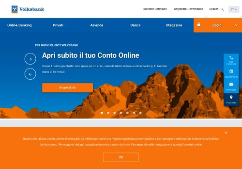 
                            9. Volksbank Alto Adige • Prodotti e servizi | Volksbank