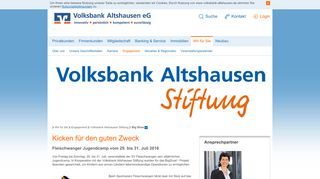 
                            11. Volksbank Altshausen eG Big Shoe innovativ - persönlich - kompetent ...