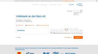 
                            2. Volksbank an der Niers eG,Am Kapellhof 1 - Volksbank Raiffeisenbank