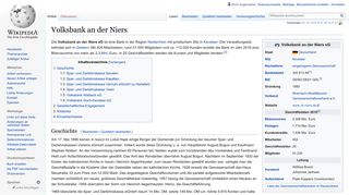 
                            6. Volksbank an der Niers – Wikipedia