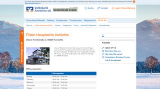 
                            5. Volksbank Anröchte eG Hauptstelle Anröchte