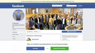 
                            4. Volksbank Ascheberg-Herbern eG - Startseite | Facebook