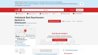 
                            12. Volksbank Bad Oeynhausen- Herford in Eilshausen - Bank ... - Yelp