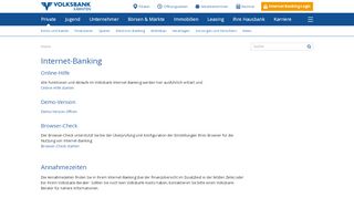 
                            6. Volksbank Banking Hilfe | Volksbank Kärnten eG