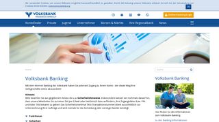 
                            2. Volksbank Banking | Volksbank Niederösterreich AG