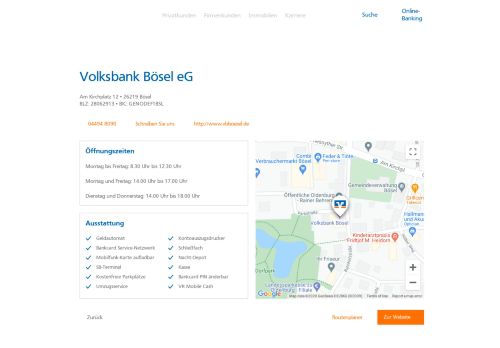 
                            7. Volksbank Bösel eG,Am Kirchplatz 12 - Volksbank Raiffeisenbank