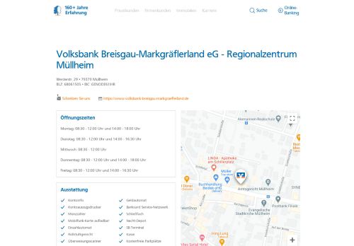 
                            6. Volksbank Breisgau-Markgräflerland eG - Regionalzentrum Müllheim ...