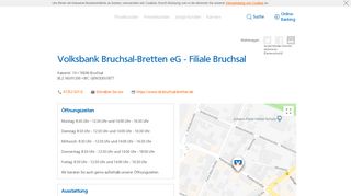 
                            7. Volksbank Bruchsal-Bretten eG - Filiale Bruchsal,Kaiserstr. 14 ...