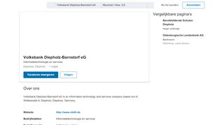 
                            7. Volksbank Diepholz-Barnstorf eG | LinkedIn