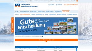 
                            13. Volksbank Dresden-Bautzen eG Übersicht Filialen