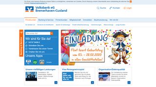 
                            11. Volksbank eG Bremerhaven-Cuxland Privatkunden