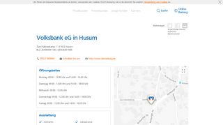 
                            5. Volksbank eG in Husum,Zum Hahnenkamp 1 - Volksbank ...