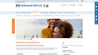 
                            3. Volksbank Eifel eG Girokonto Kreditkarten