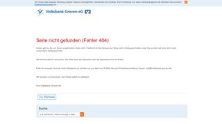 
                            10. Volksbank Greven eG - ...eine Spur persönlicher! *** Online-Service ...