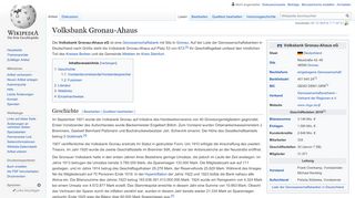 
                            12. Volksbank Gronau-Ahaus – Wikipedia