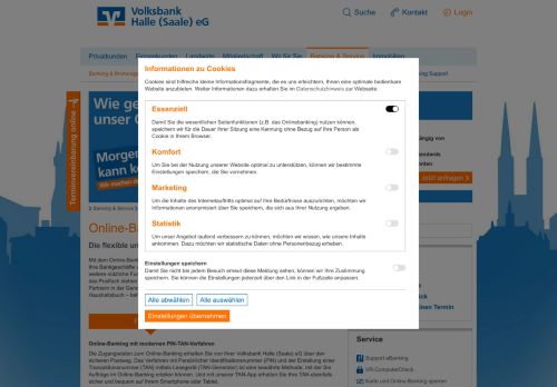 
                            2. Volksbank Halle (Saale) eG - Online-Banking