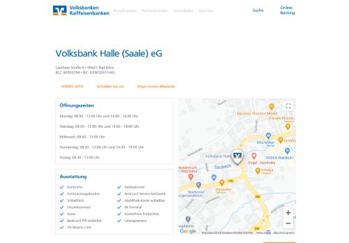 
                            9. Volksbank Halle (Saale) eG,Lauchaer Straße 6 - Volksbank ...
