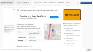 
                            13. Volksbank Hankensbüttel-Wahrenholz -alt-: BIC für Bankleitzahl ...