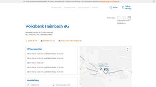 
                            7. Volksbank Heimbach eG,Hengebachstraße 78 - Volksbank ...