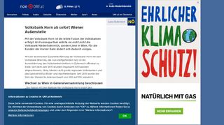 
                            12. Volksbank Horn ab sofort Wiener Außenstelle - noe.ORF.at