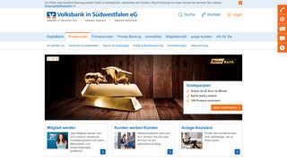
                            4. Volksbank in Südwestfalen eG: Privatkunden