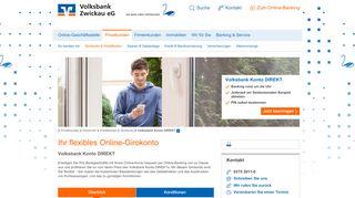 
                            6. Volksbank Konto DIREKT - Volksbank Zwickau eG